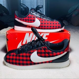 Nike Cortez plaid